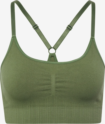 Sutien sport 'MT DEFINE' de la Hummel pe verde: față