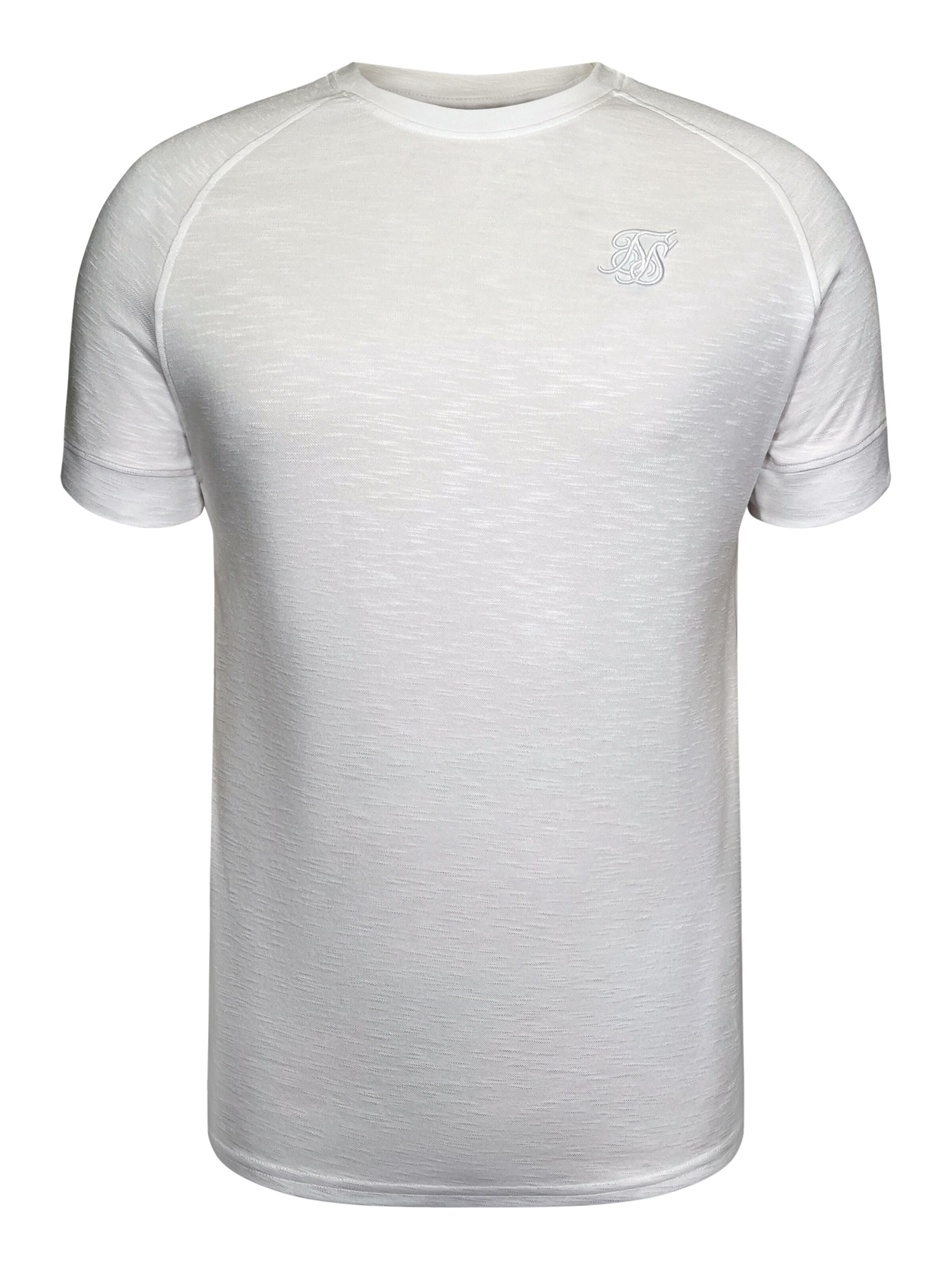 T-Shirt SikSilk en blanc : devant