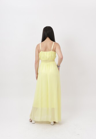 Robe Elara en jaune
