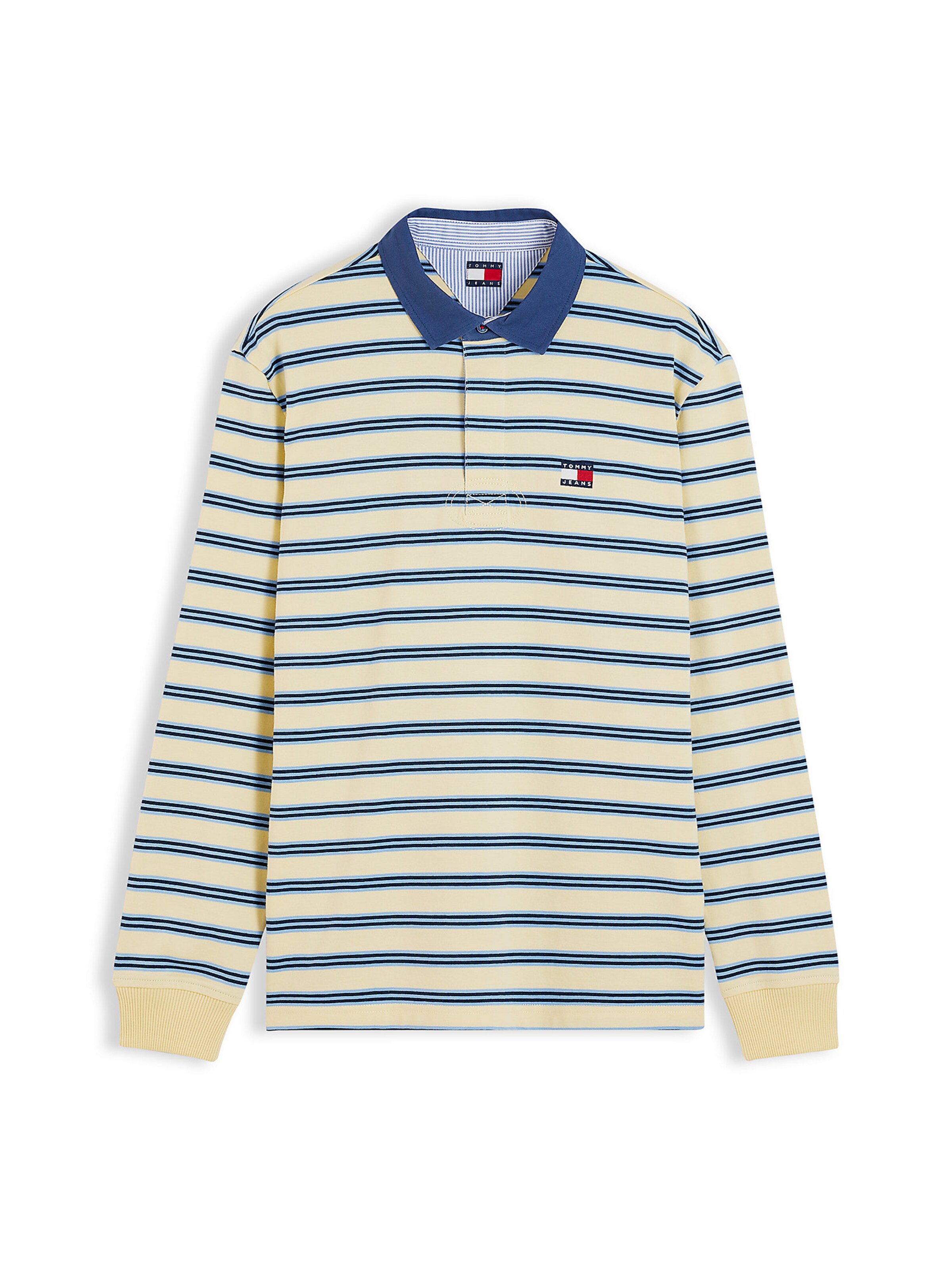 Tommy Jeans Poloshirt in Gelb: Vorderseite