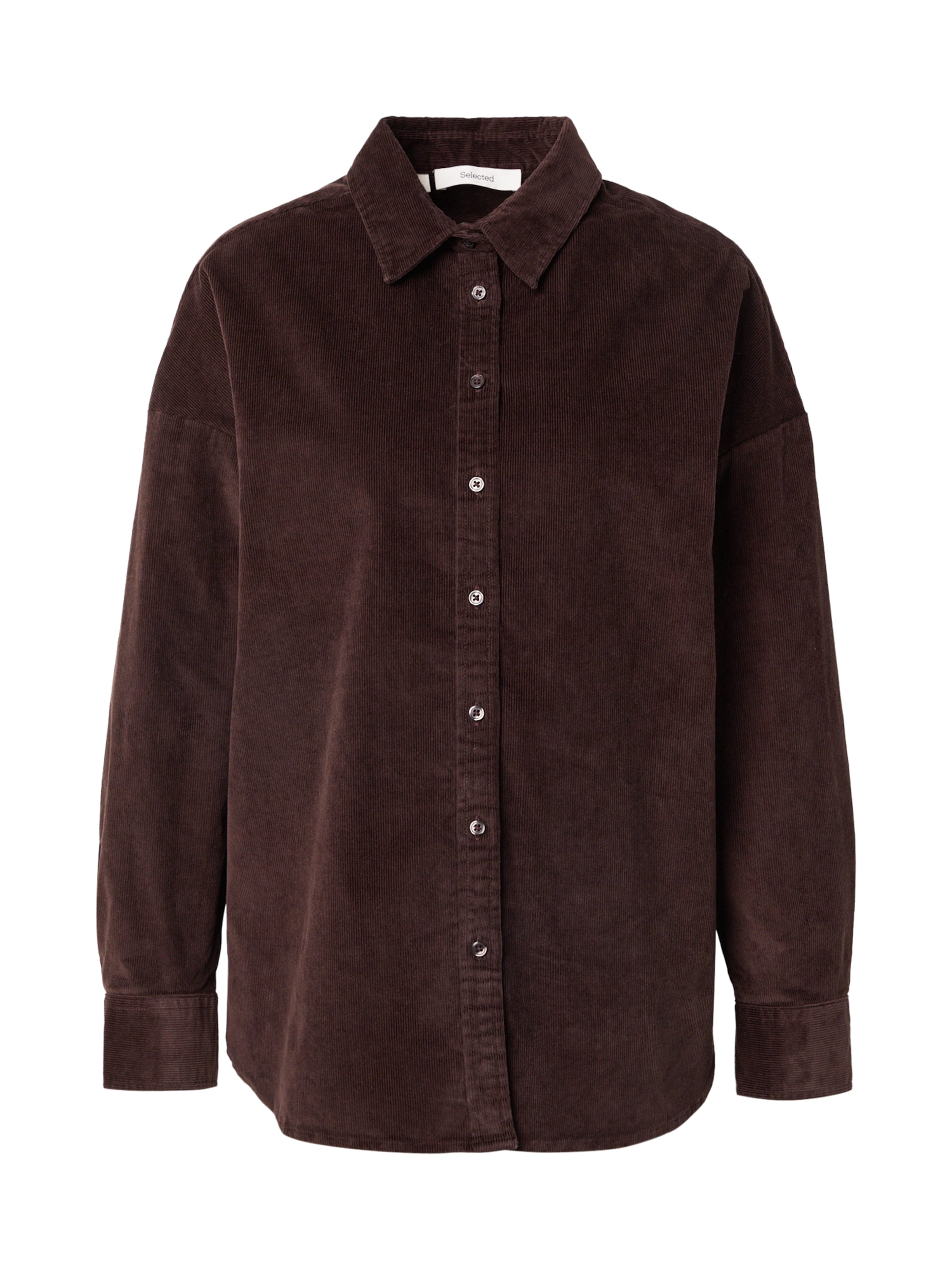 SELECTED Between-Season Jacket 'SLFRUNA' in Brown: front