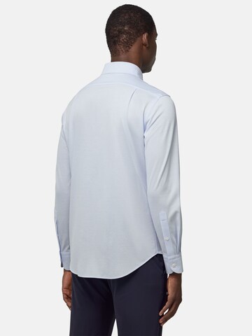Coupe regular Chemise Boggi Milano en bleu