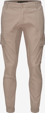 Rock Creek Cargo Pants in Beige: front