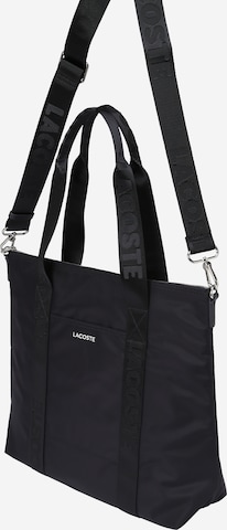 LACOSTE Shopper - Modrá: predná strana