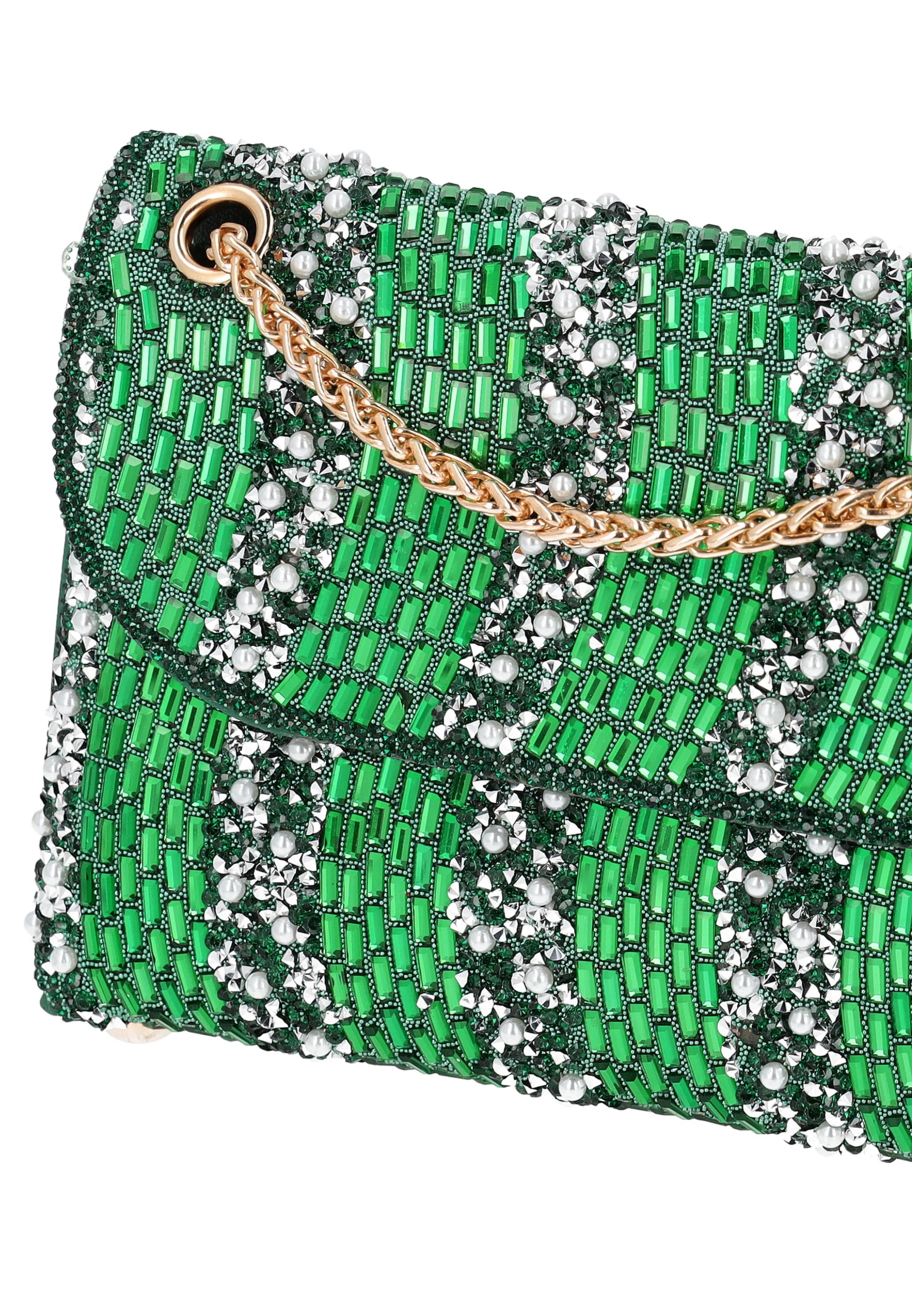 Sac bandoulière faina en vert