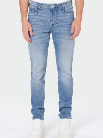 Coupe slim Jean M.O.D MIRACLE OF DENIM en bleu