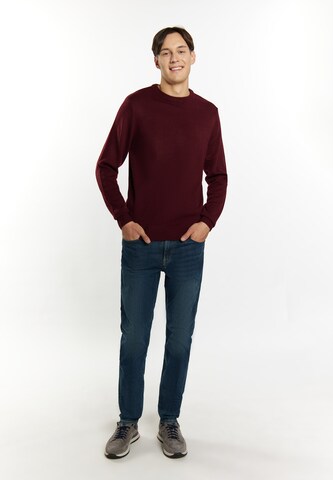 MO - Pullover 'Chabby' em vermelho