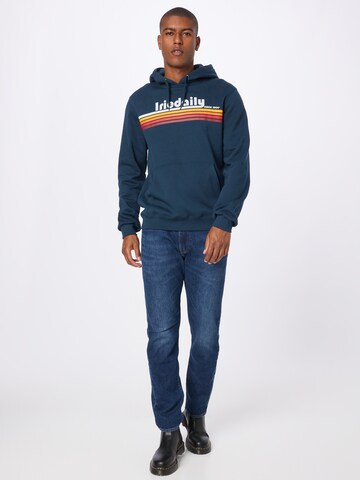 Iriedaily Sweatshirt 'Kottifornia' in Blau