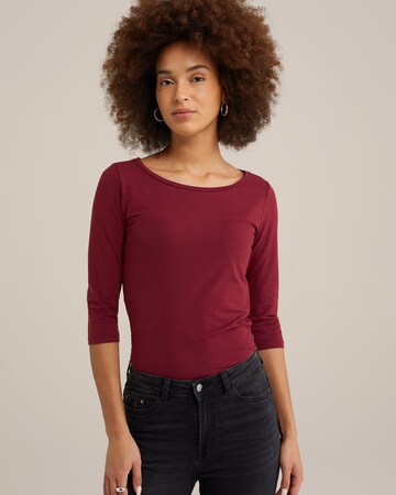 WE Fashion Shirt in Red: front