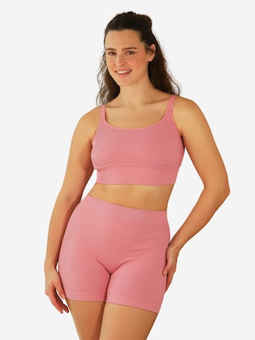 SugarShape Skinny Παντελόνι 'Freeda' σε ροζ
