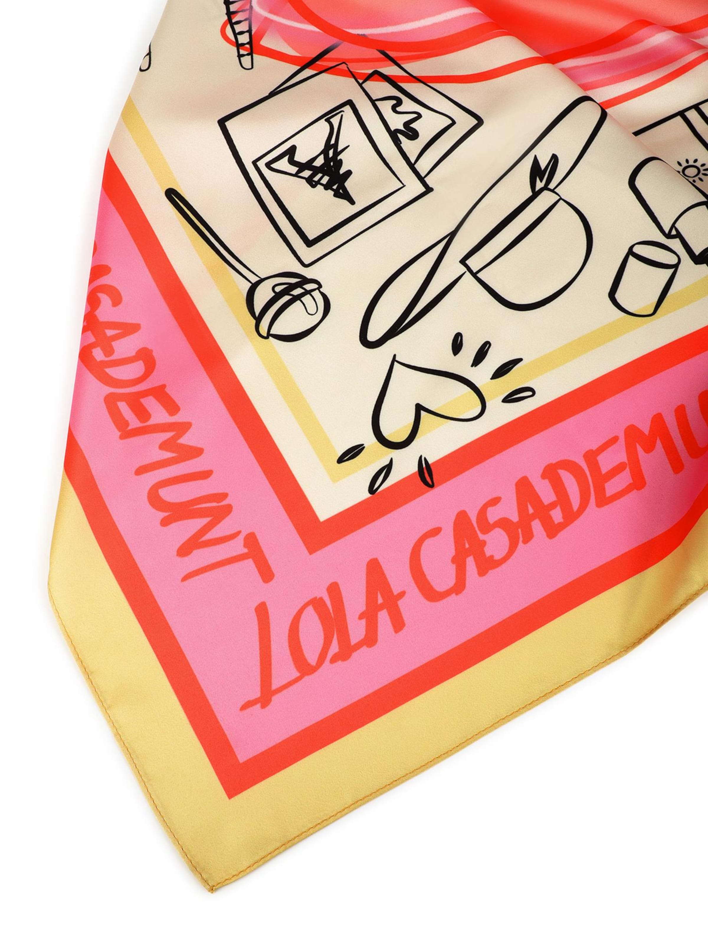 Lola Casademunt Scarf i rosa