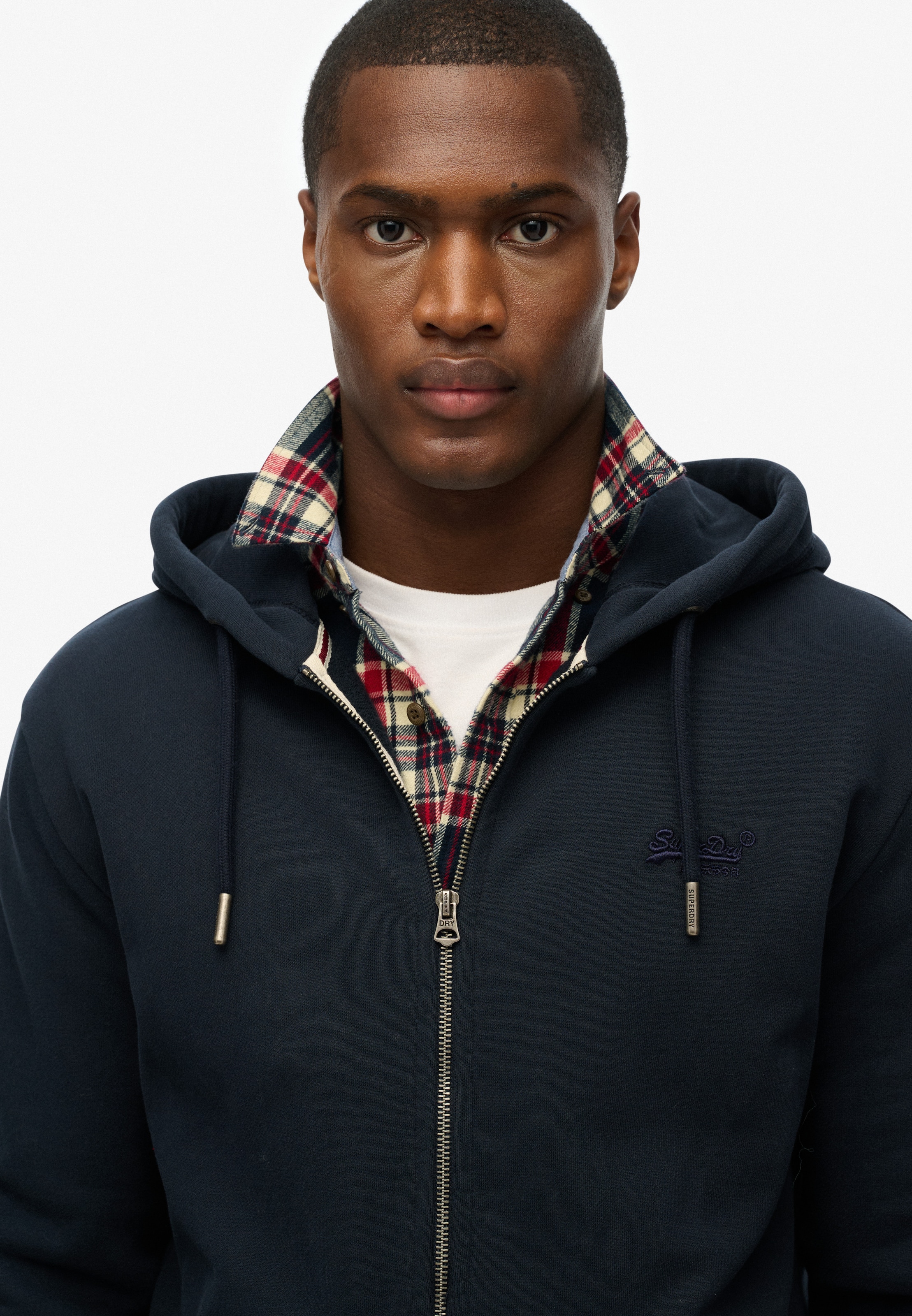 Superdry & Co Sweatjacke 'Essential' in Blau