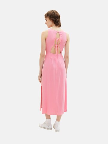 TOM TAILOR DENIM Zomerjurk in Roze