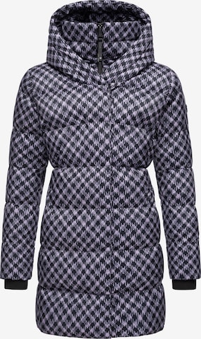 Manteau d’hiver 'Niara' Ragwear en violet : devant