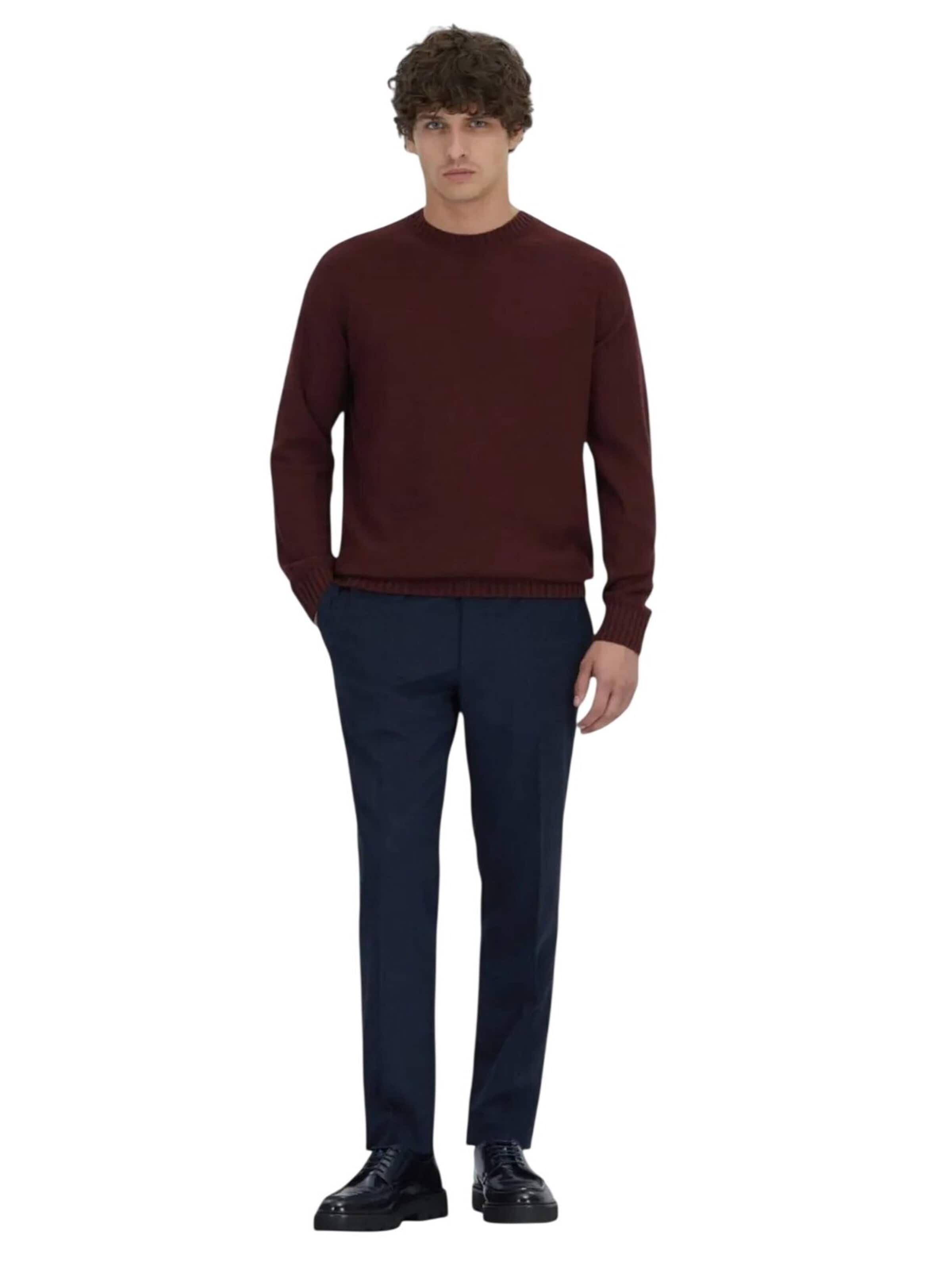 Ramsey Knit Cardigan in Red