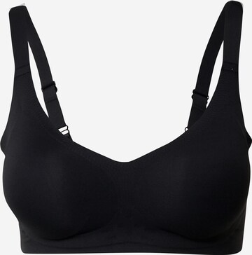 MAGIC Bodyfashion T-shirt Bra in Black: front