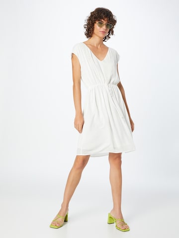 COMMA Kleid in Weiß