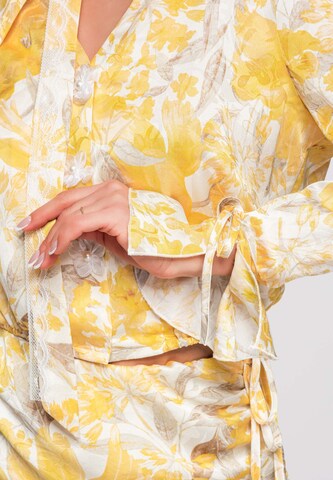Ombre Blouse in Geel