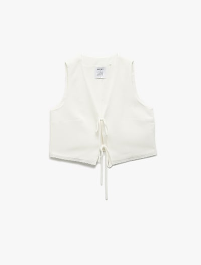 Koton Suit Vest in Light beige, Item view