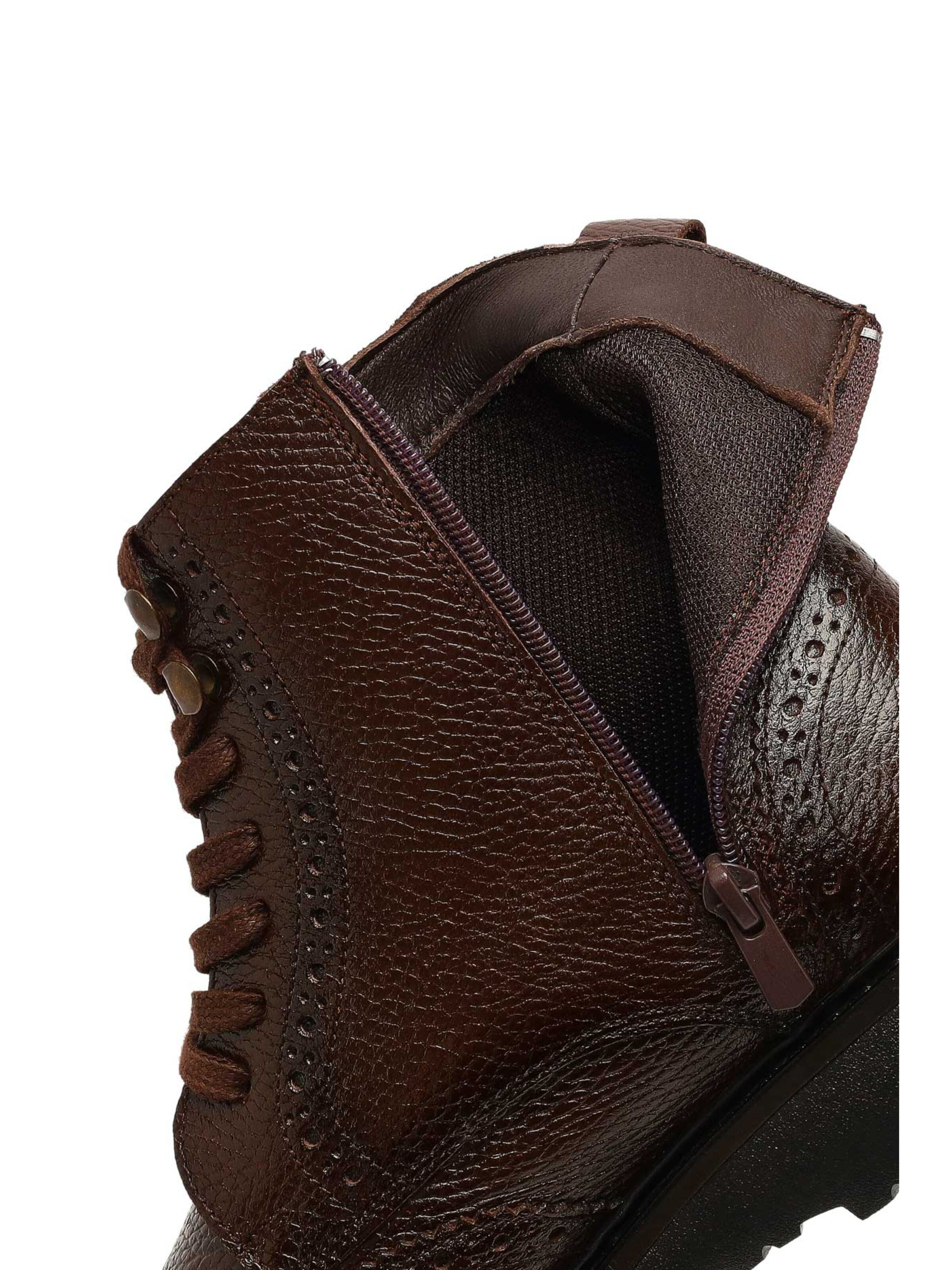 Boots stringati di Derimod in marrone