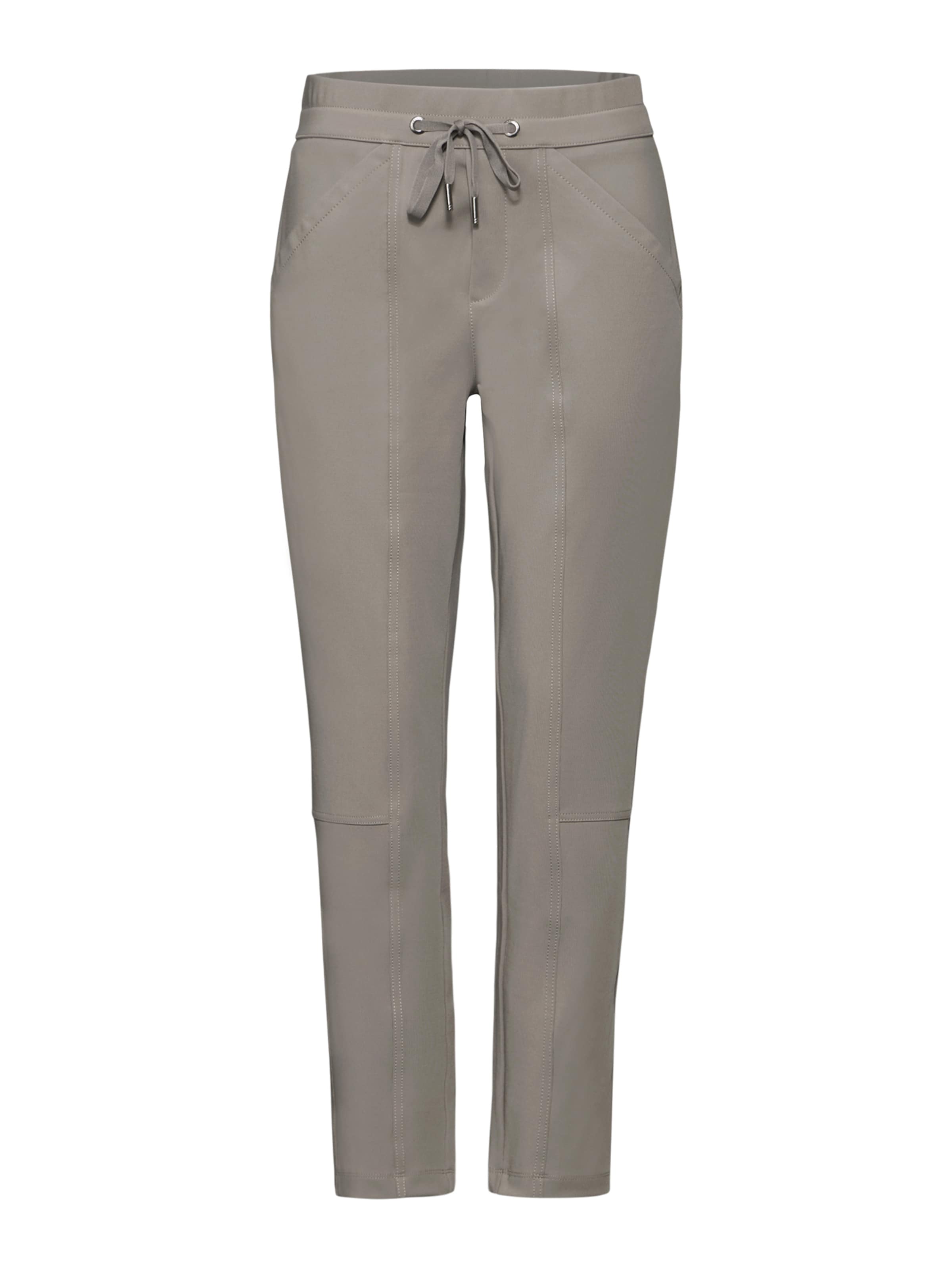 STREET ONE Hose 'Bonny Travel' in dunkelbeige, Produktansicht