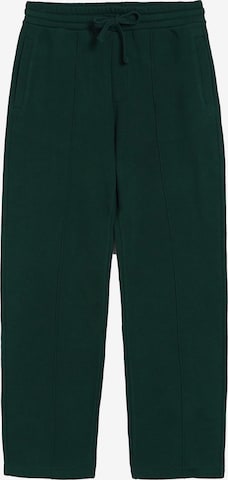 Loosefit Pantaloni di Bershka in verde: frontale