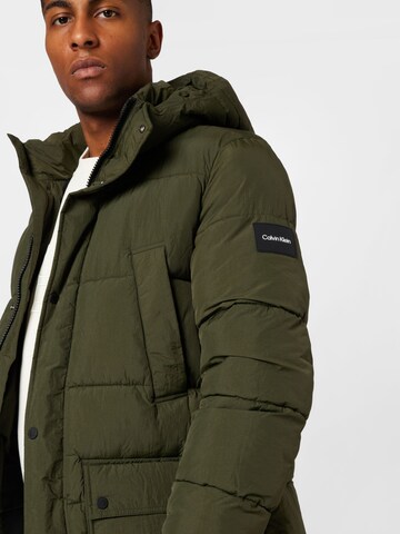 Calvin Klein Winter Jacket in Green