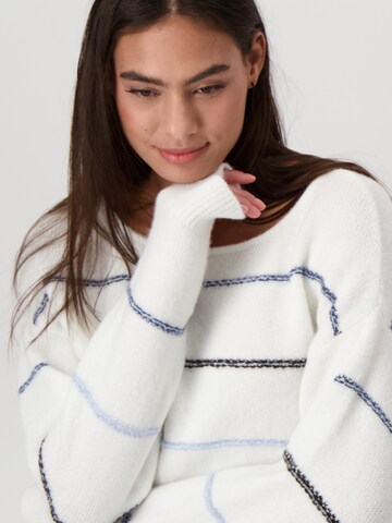 Pull-over monari en blanc