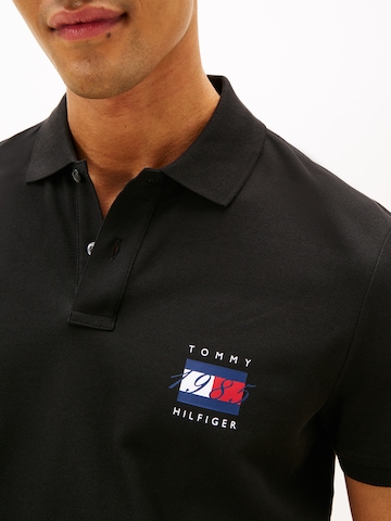 Tricou de la TOMMY HILFIGER pe negru