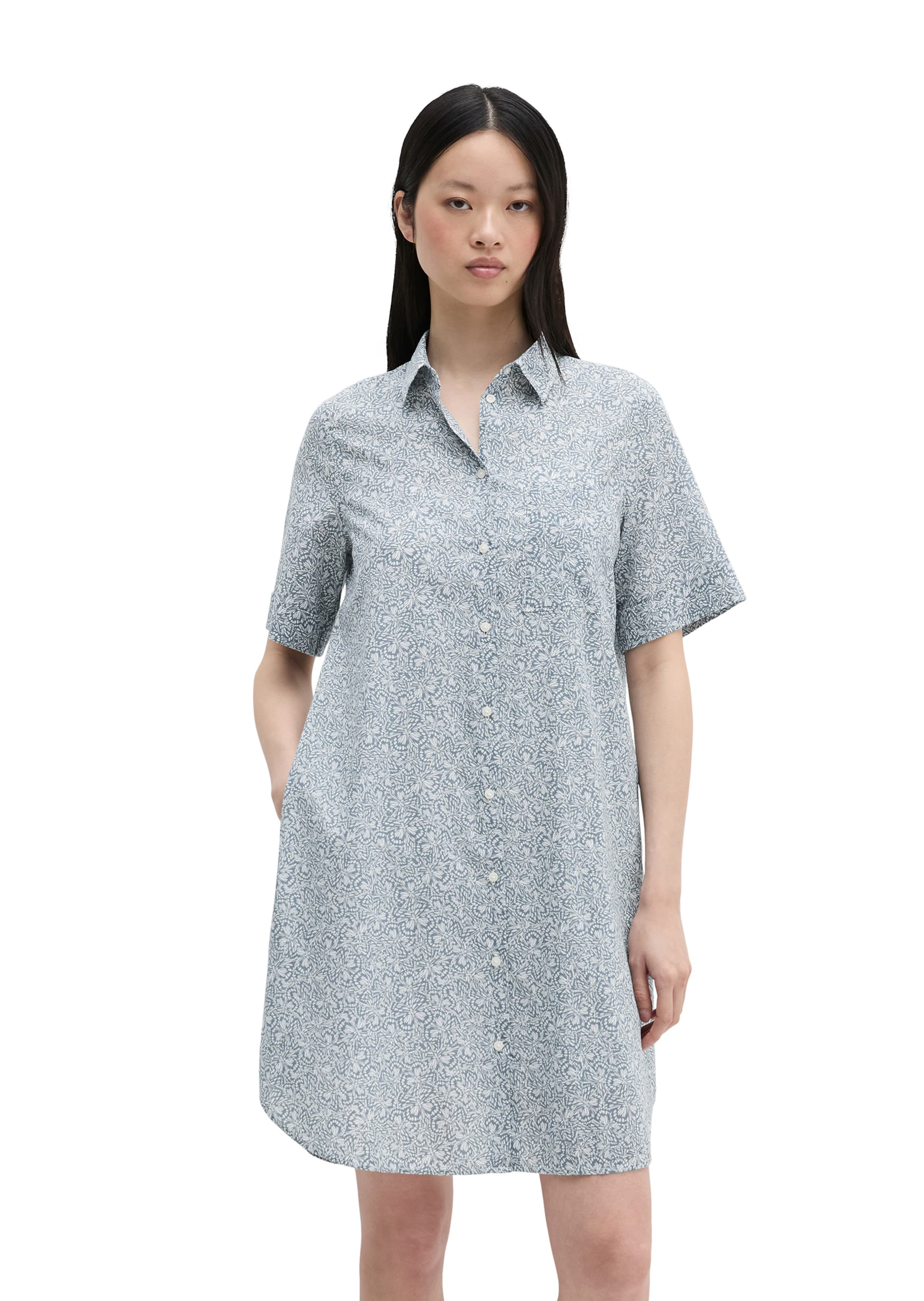 Marc O'Polo Jurk in Blauw: voorkant