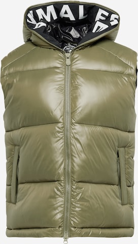 Gilet 'Dexter' di SAVE THE DUCK in verde: frontale