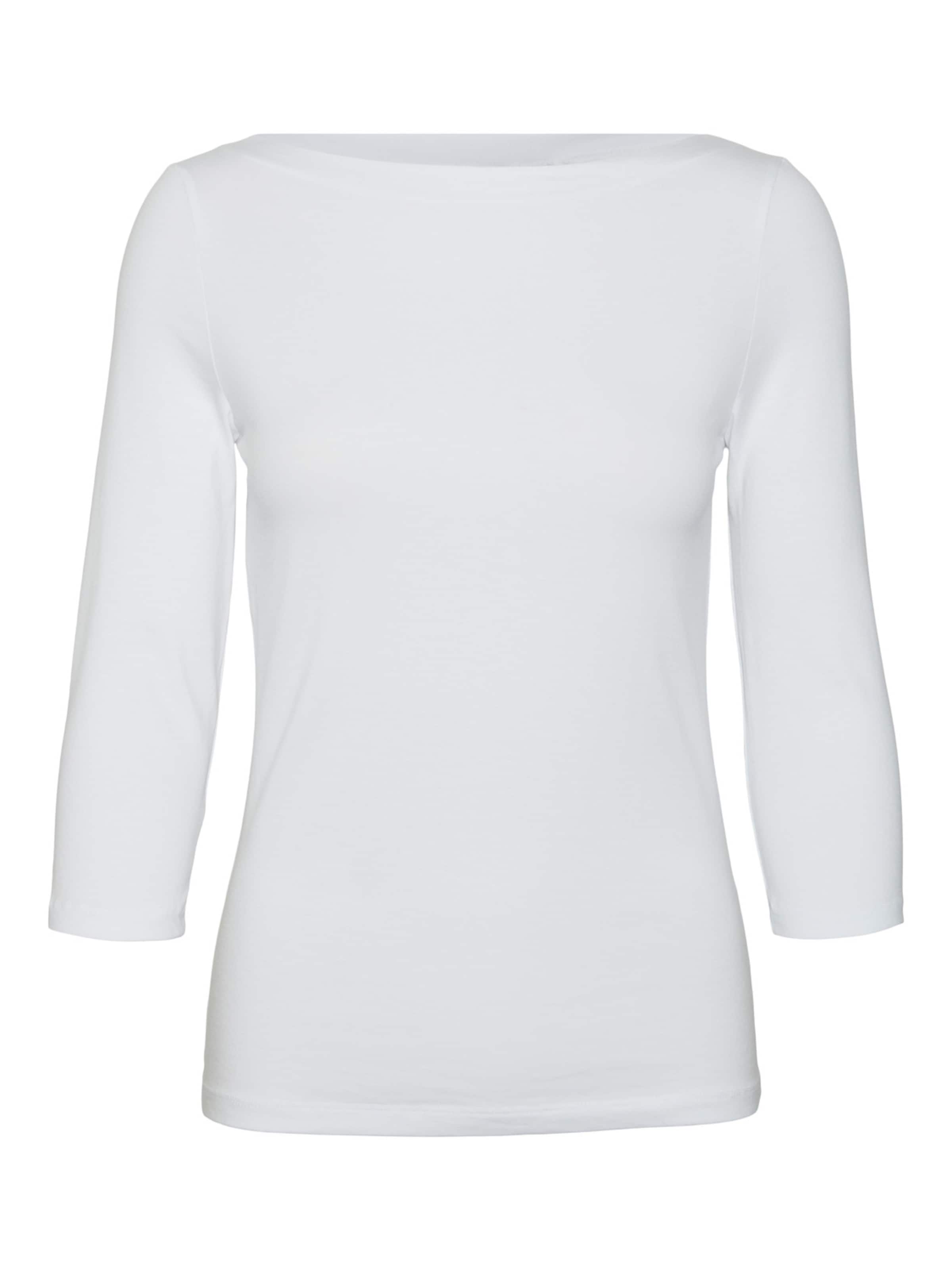 VERO MODA Shirt &#x27;Panda&#x27; in Wit: voorkant