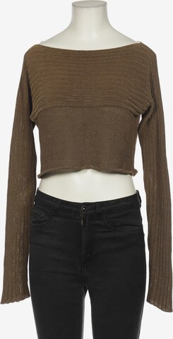 sarah pacini Sweater & Cardigan in M in Brown: front