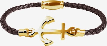 Akzent Bracelet 'Seina, langlebig' in Brown: front