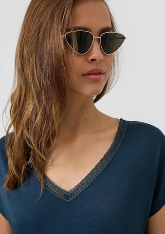 QS - Camiseta en azul