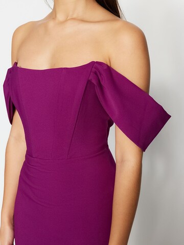 Trendyol Cocktail dress in Purple