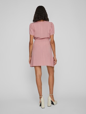 VILA Summer dress 'Trine' in Pink