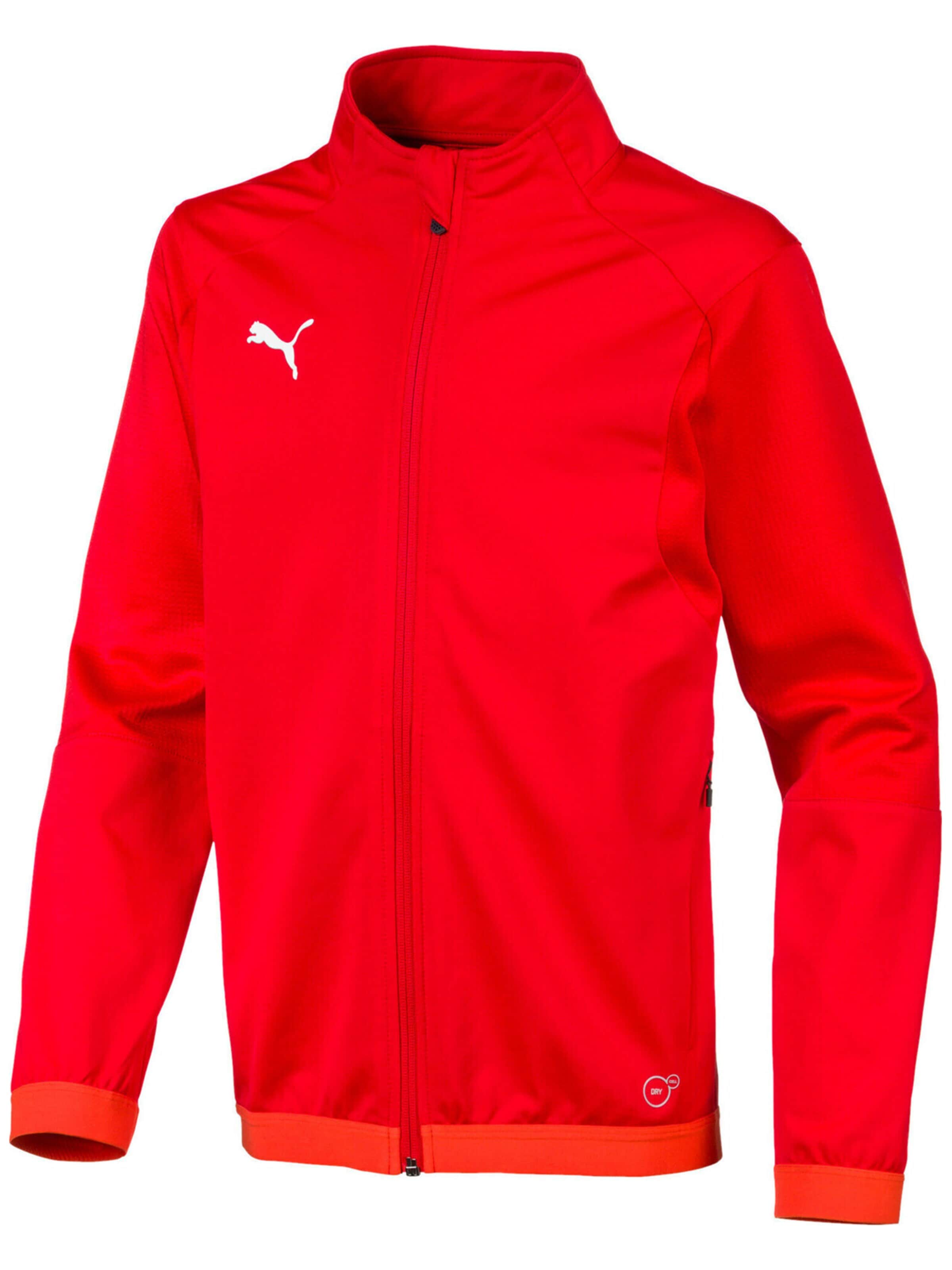 PUMA Sportjacke 'Puma Liga Training Jacket Jr'‌‌‌‌ in Rot: Vorderseite