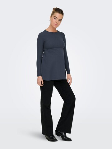 Only Maternity Shirt 'OLMMALAYA' in Blauw