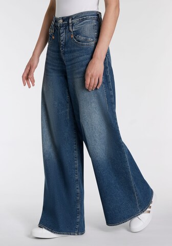 Herrlicher Wide Leg Jeans in Blau: Vorderseite