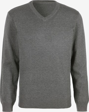 H.I.S Sweater in Grey: front