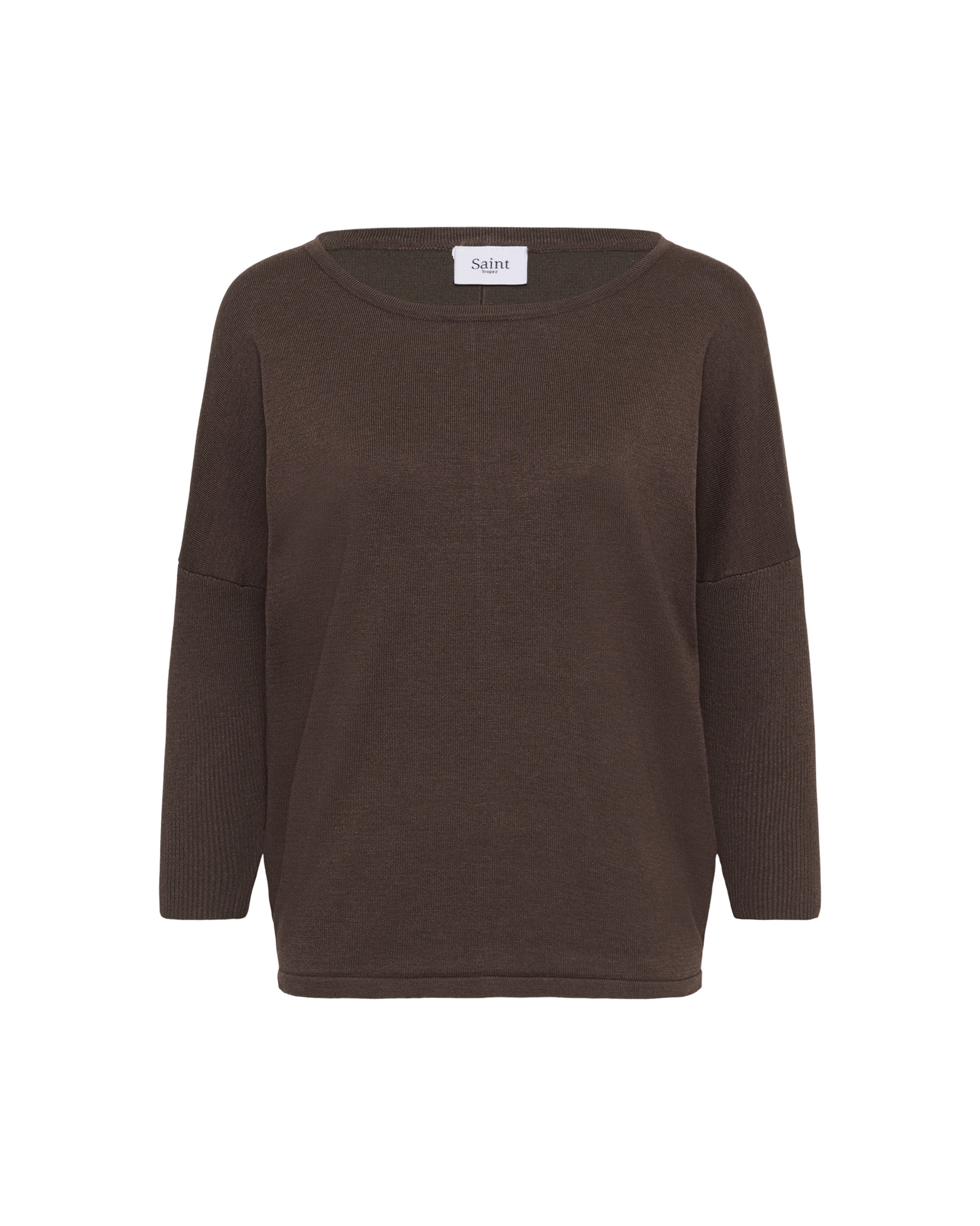 SAINT TROPEZ Pullover 'SZMila' in Beige: Vorderseite