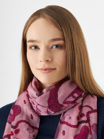 Écharpe CODELLO en rose