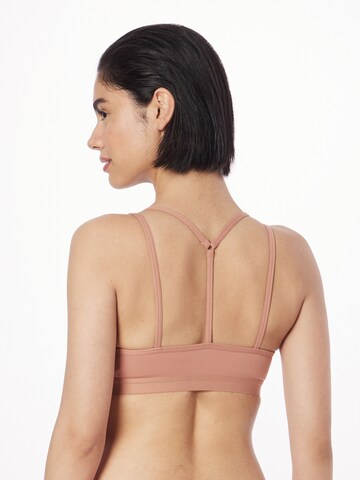 ADIDAS SPORTSWEAR Bralette Sports bra 'Essentials Light-Support' in Brown