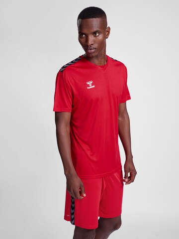 Hummel Performance Shirt 'AUTHENTIC' in Red: front