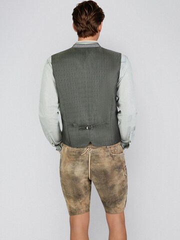 SPIETH & WENSKY Traditional vest 'Hakim' in Green