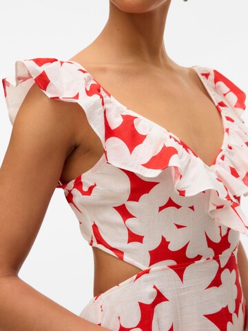 Robe 'VMDicthe' VERO MODA en rouge