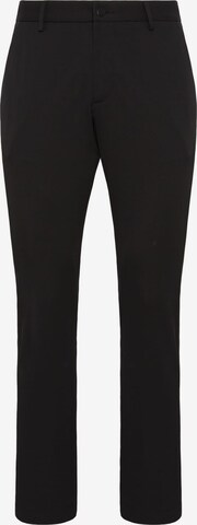 Coupe slim Pantalon Boggi Milano en noir : devant