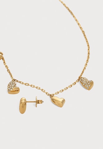 GUESS Zestaw biżuterii 'GOLDEN LOVE' w kolorze złoty