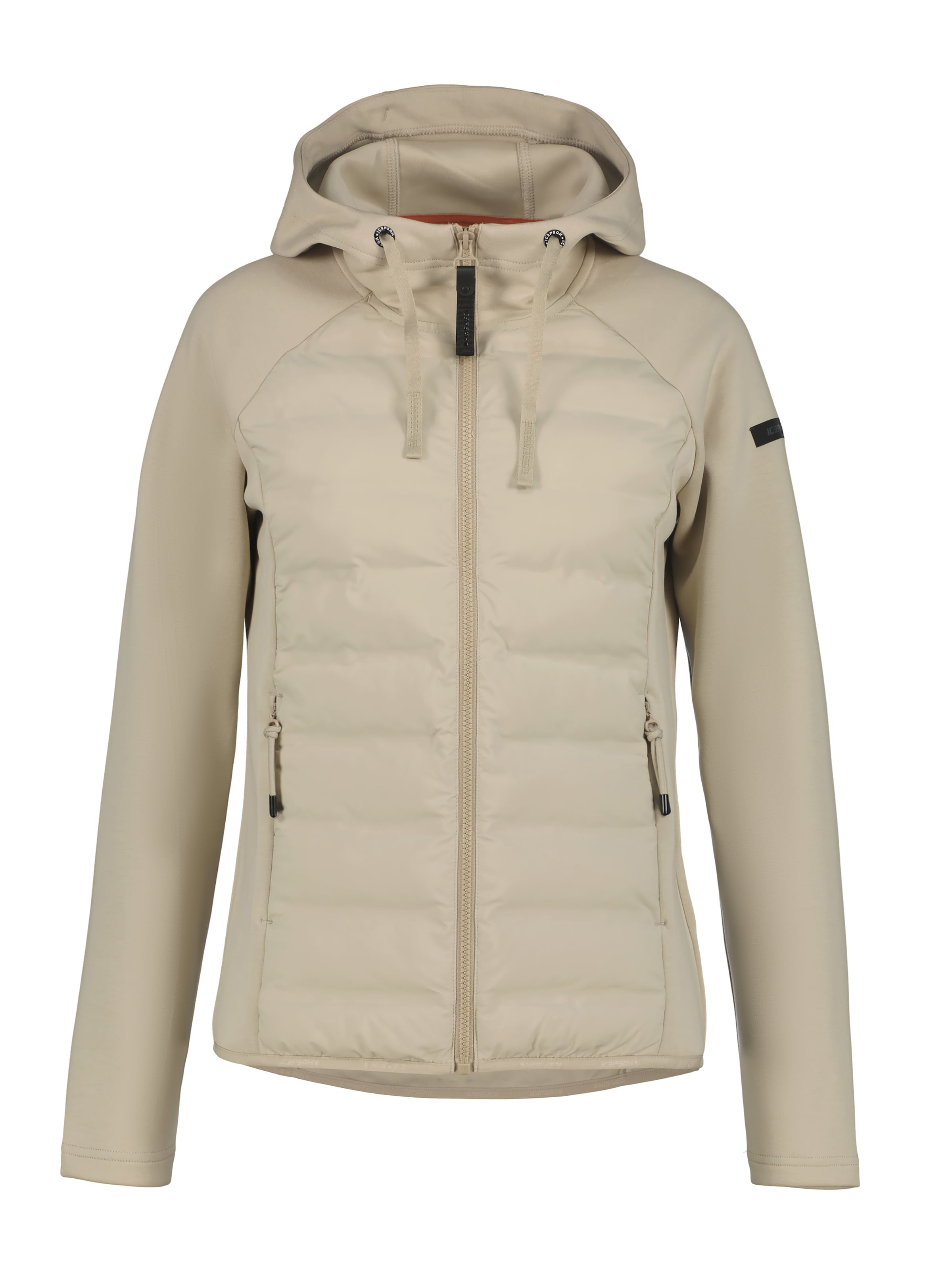 ICEPEAK Jacke in Beige: Vorderseite